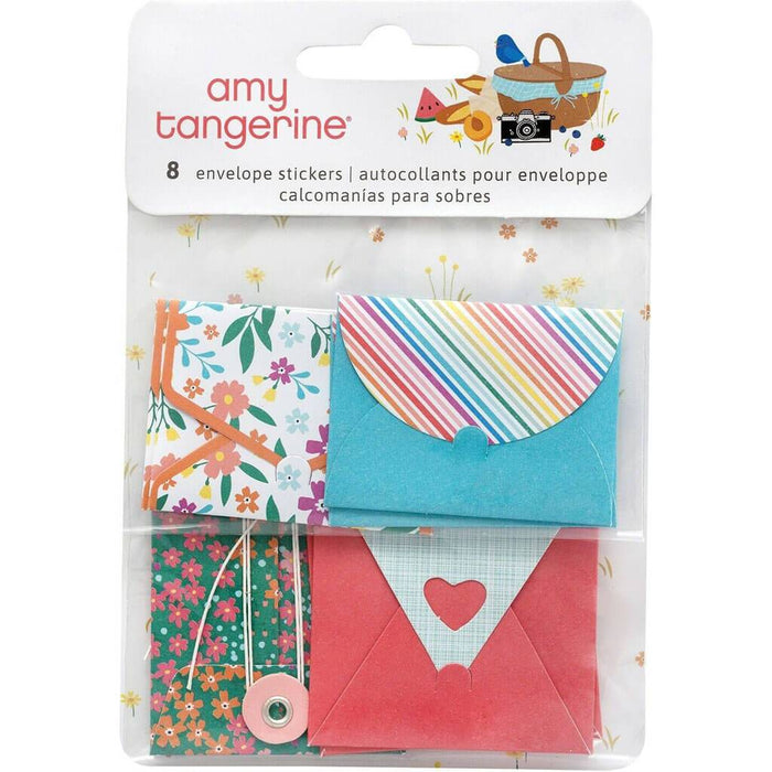 Picnic in the Park Envelope Stickers Set