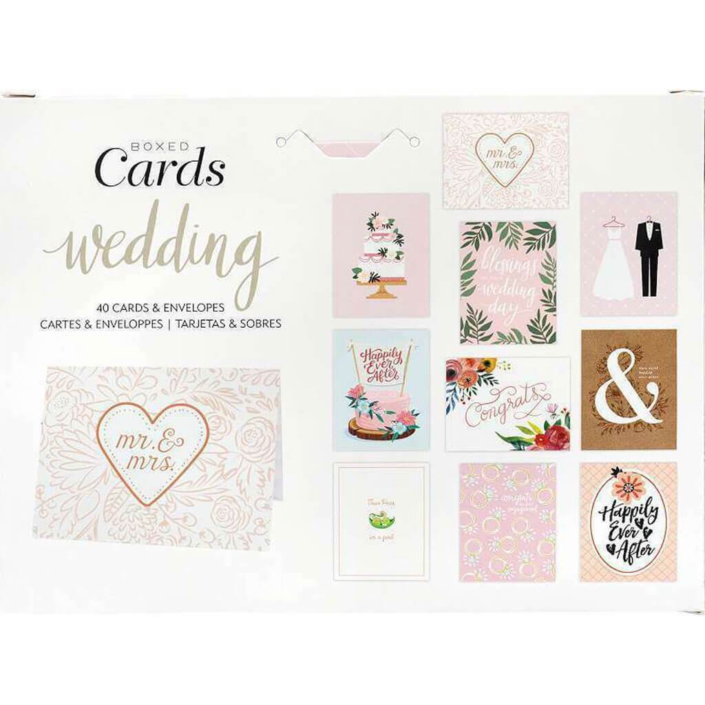 A2 Cards with Envelopes 4in x 6in Blank Wedding 40pcs