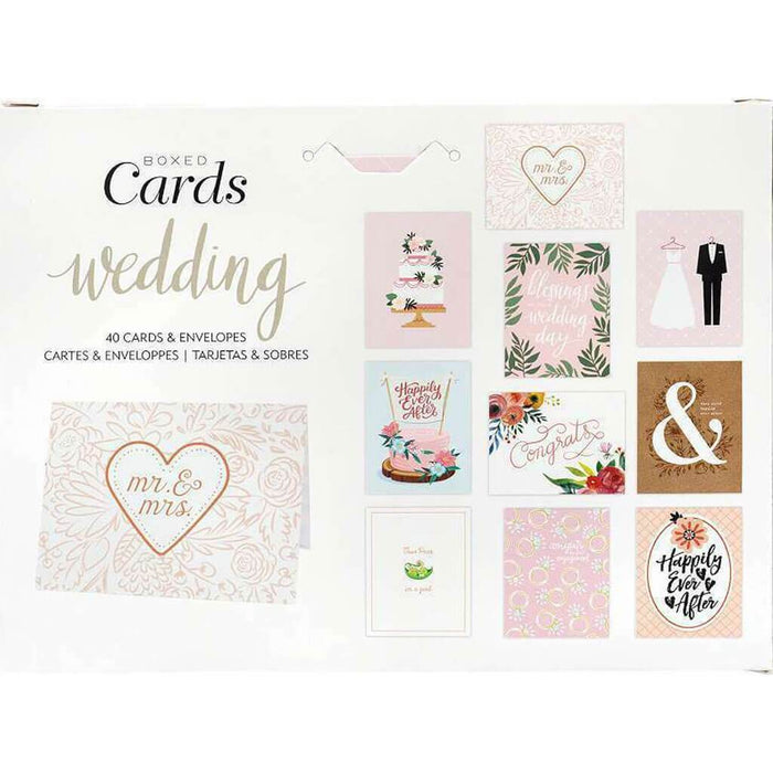 40pcs A2 Cards with Envelopes Blank Wedding - 4in x 6in