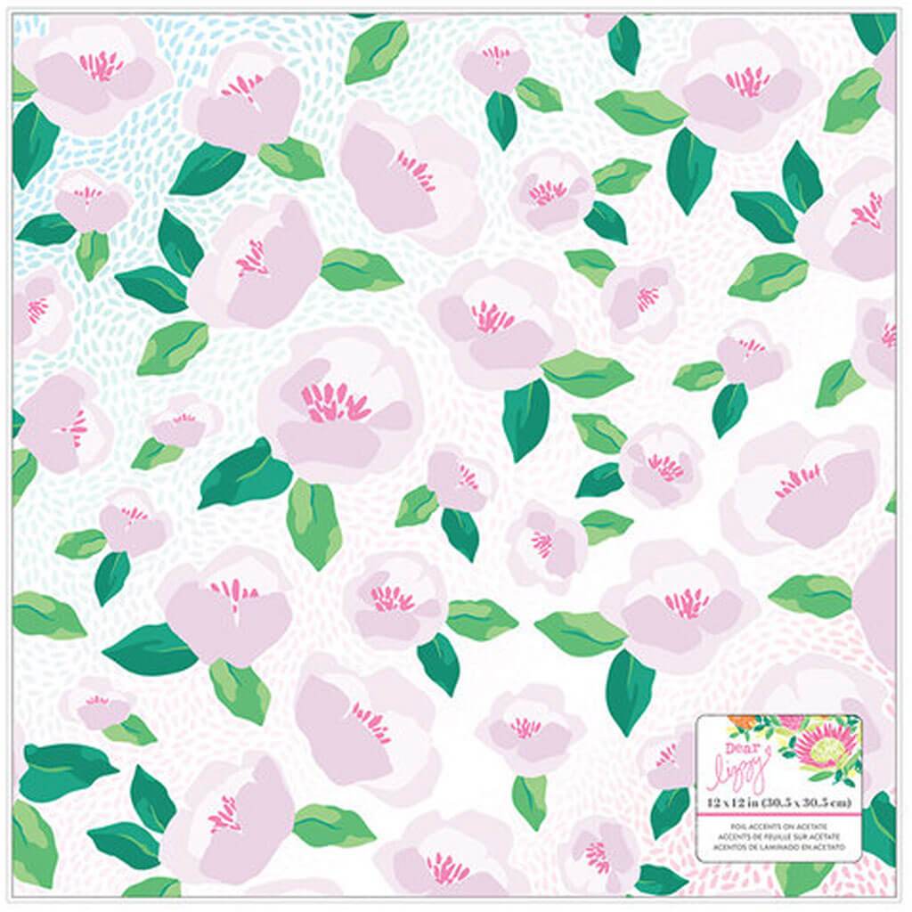 Dear Lizzy Here &amp; Now Specialty Paper 12in x 12in