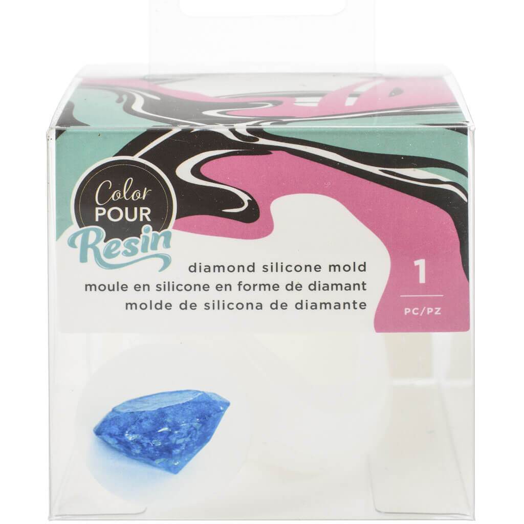 Color Pour Resin Mold-Diamond