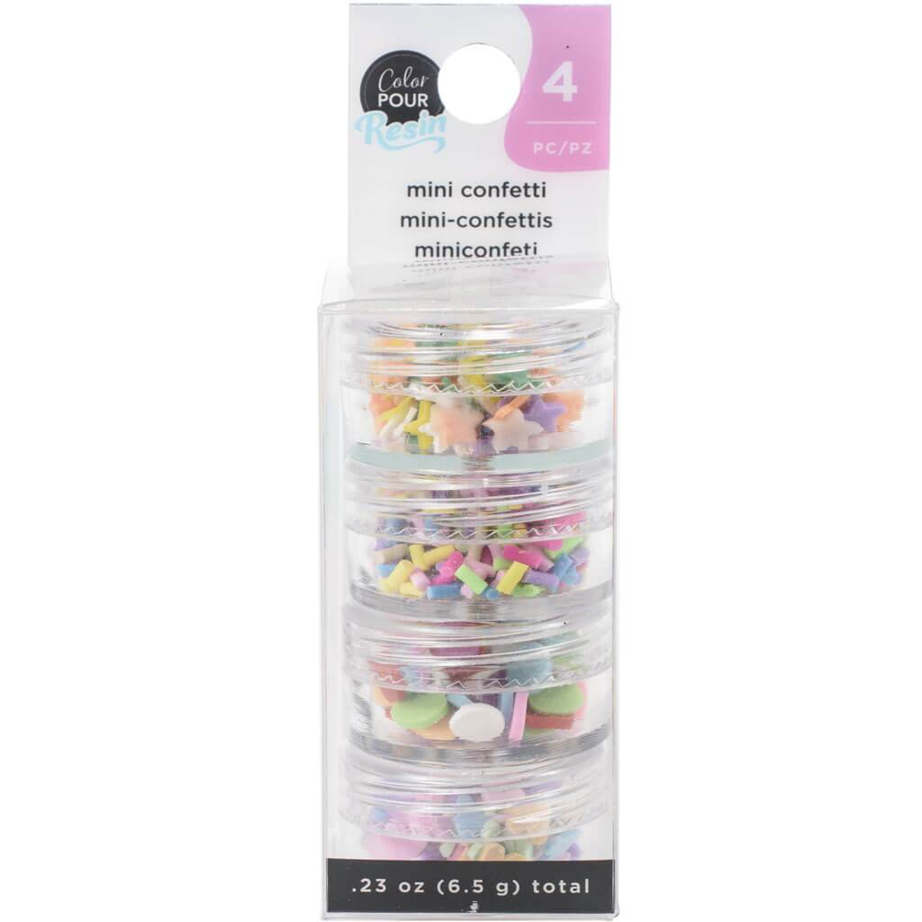 Color Pour Resin Mix-In Mini Confetti Bright