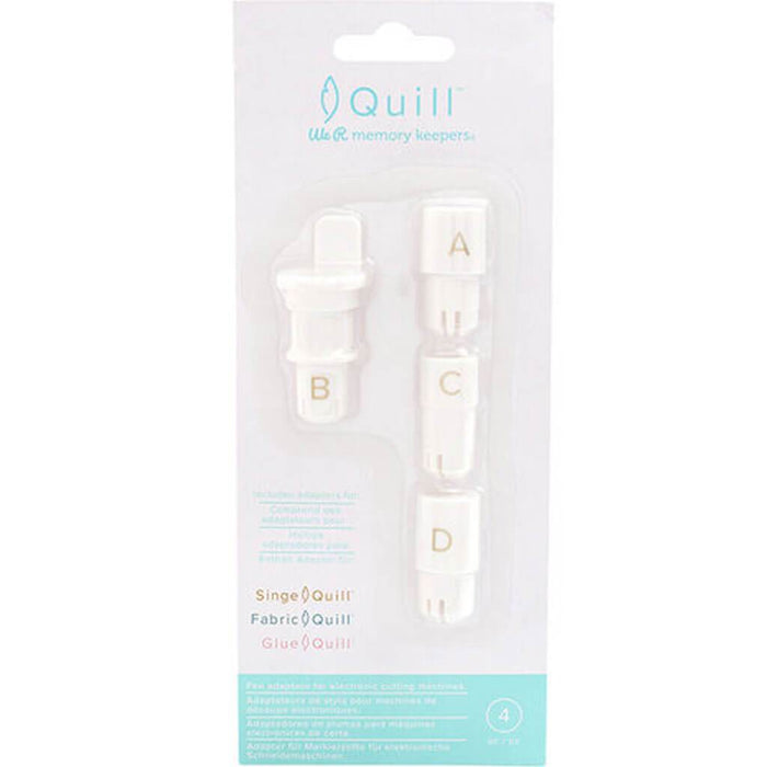 We R Makers Quill Pen Adapters 4 Pack for Cutting Machines