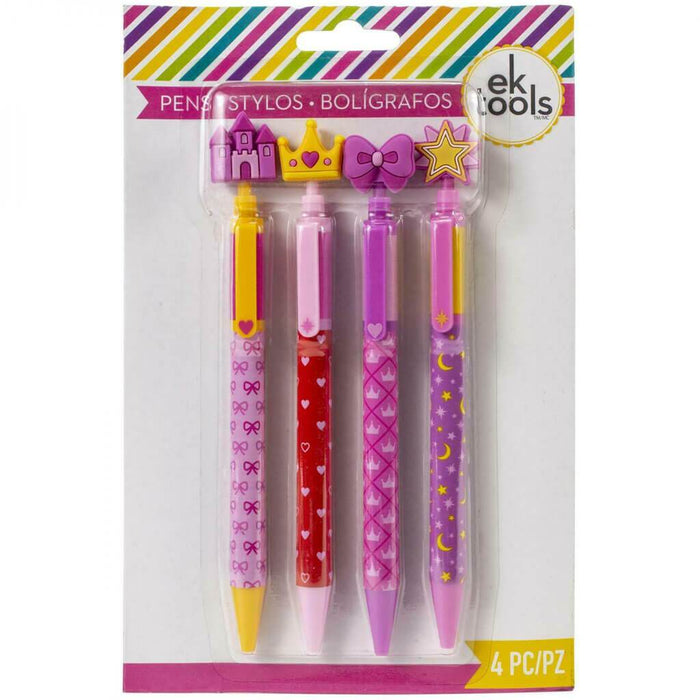 EK Success Pen Set 4/Pkg- Princess, One Size