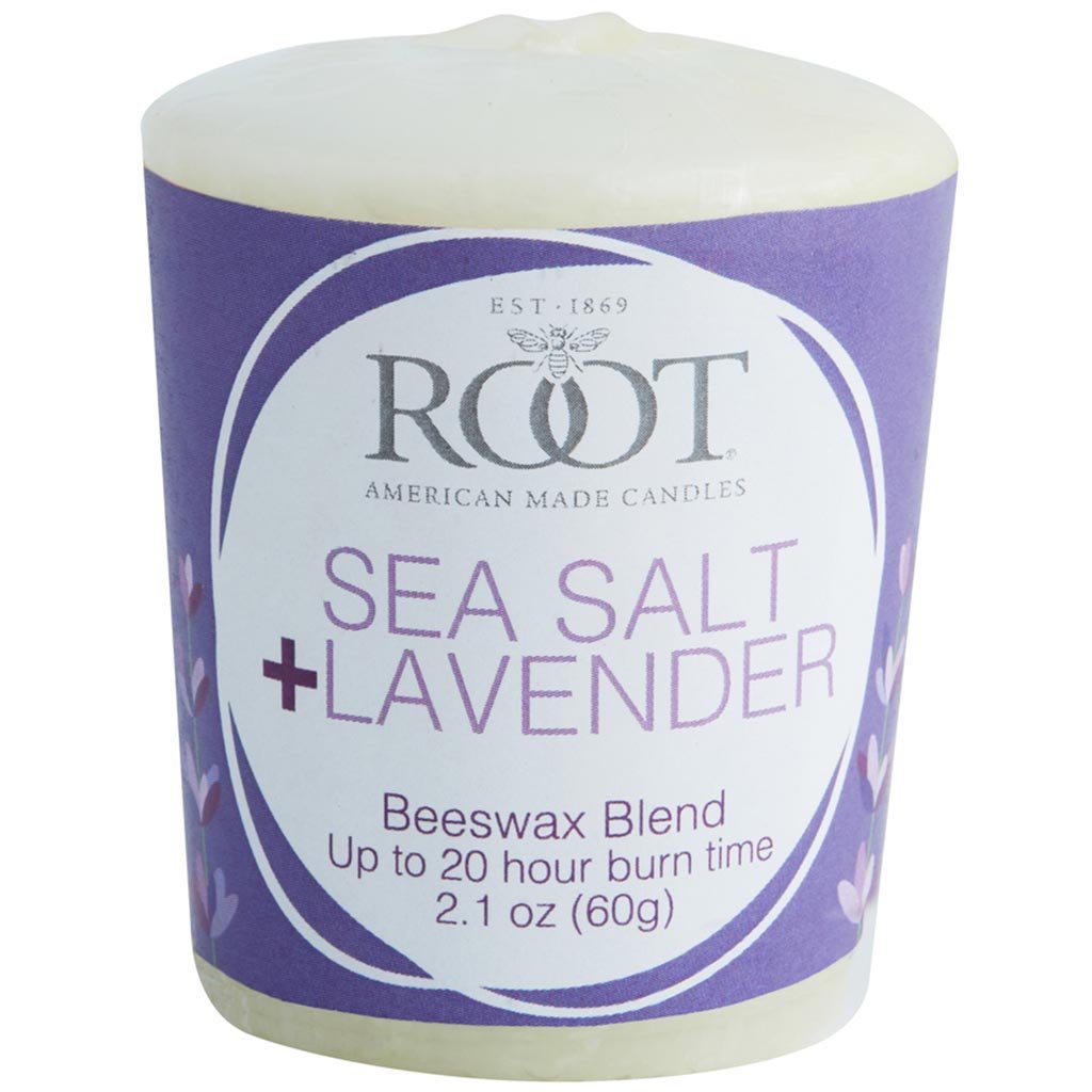 20 Hour Votive Candle Sea Salt and Lavender, 2.1oz