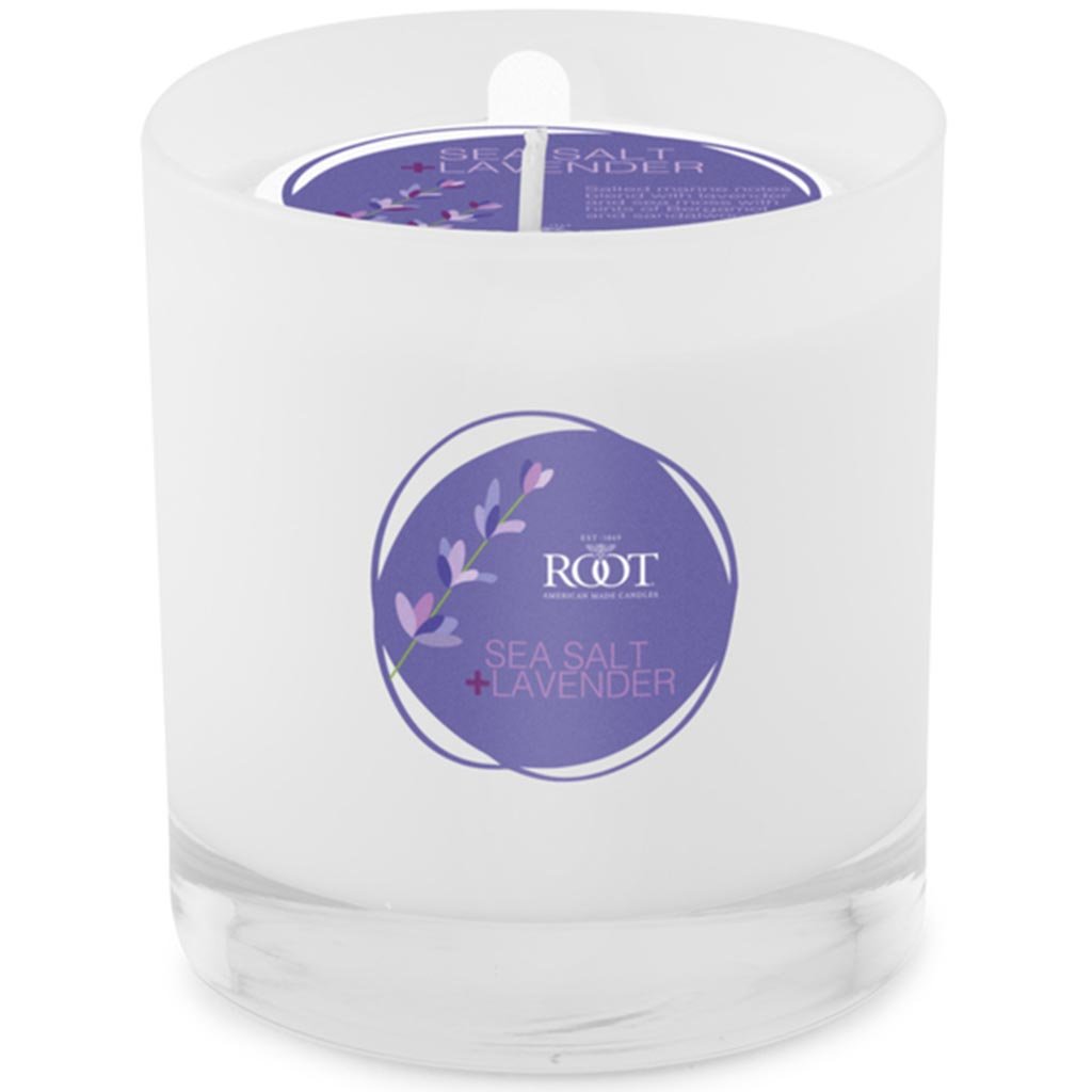 Wellness Collection Scented Candle Sea Salt &amp; Lavender, 8oz