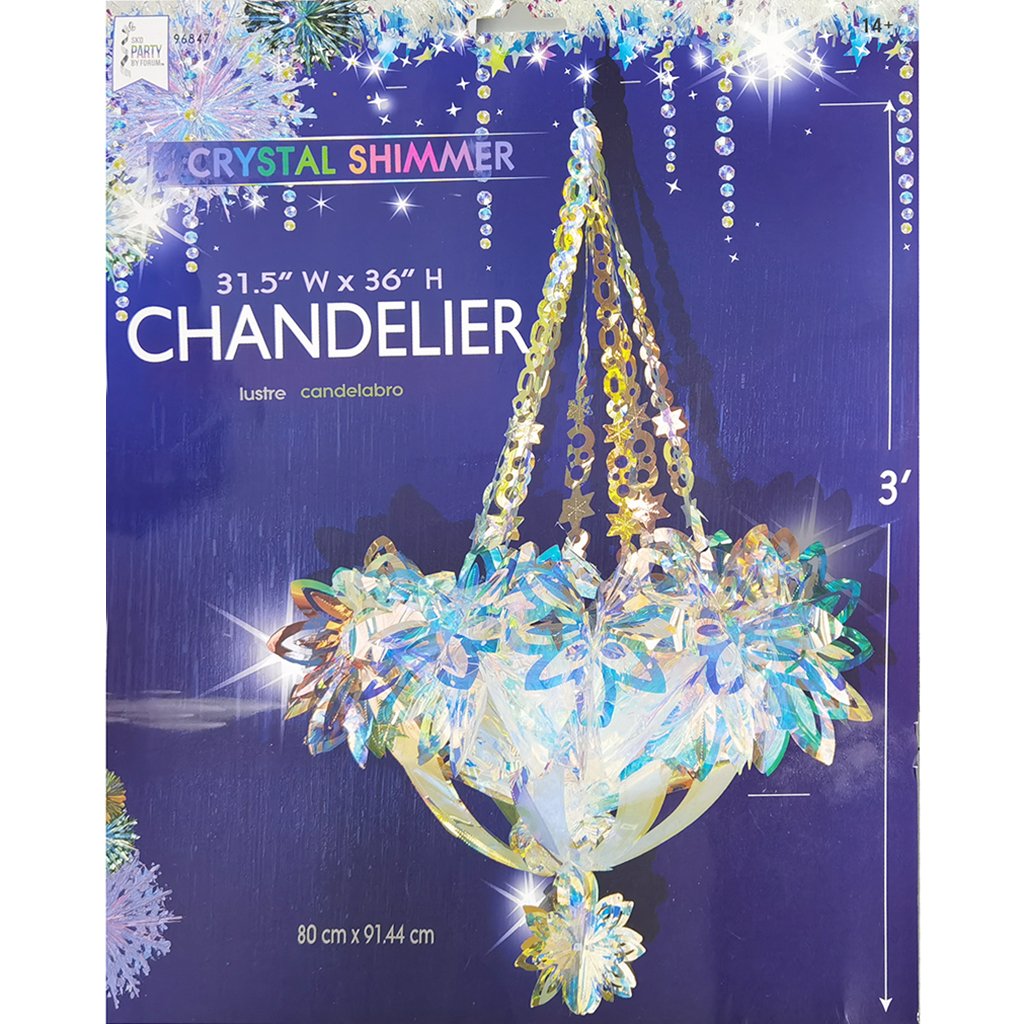 Chandelier 31.5in W X 36in H