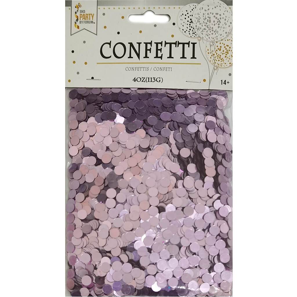 Confetti Dot Bag 4oz Light Pink