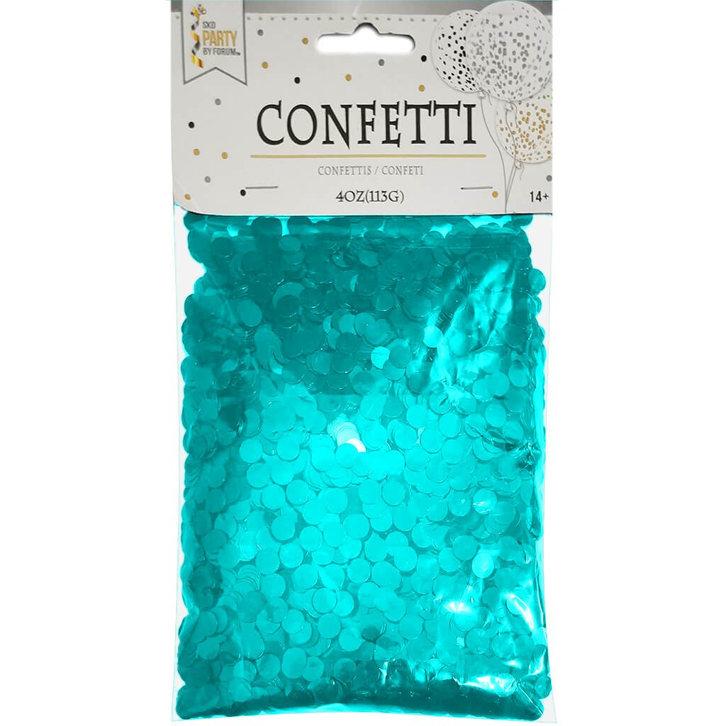 Confetti Dot Bag 4oz Teal