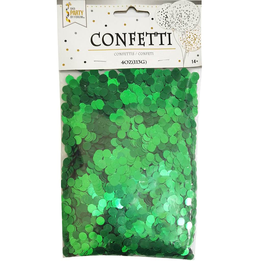 Confetti Dot Bag 4oz Green