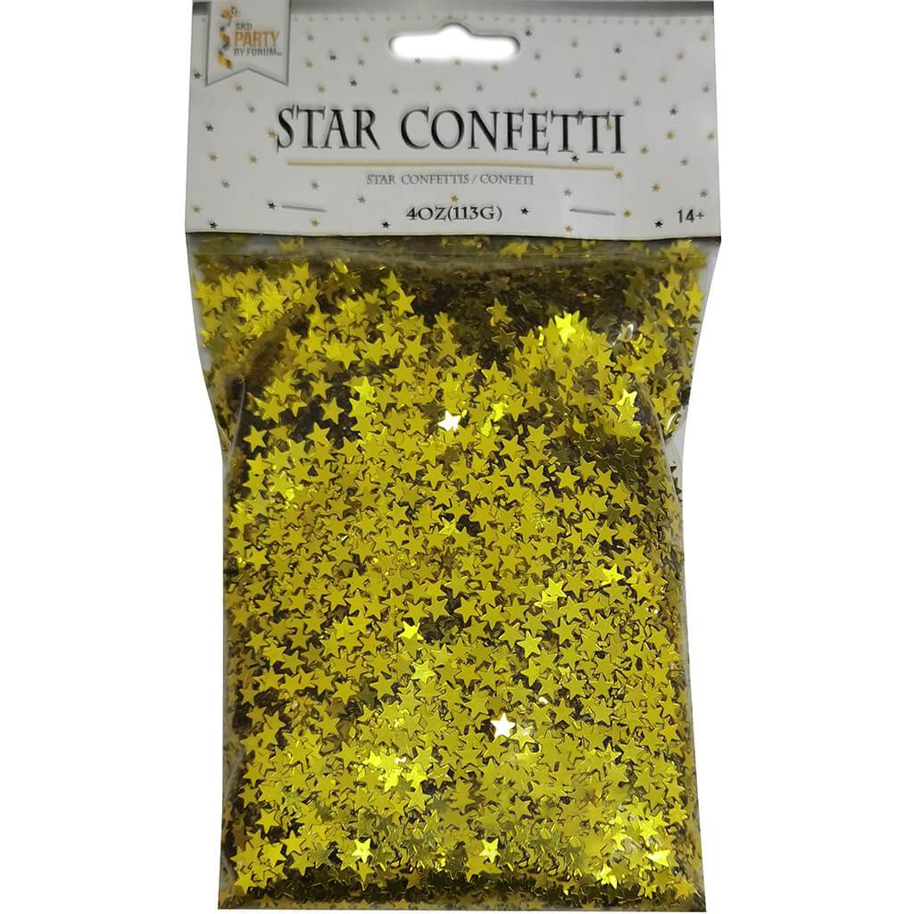 Confetti Star Bag 4oz Gold