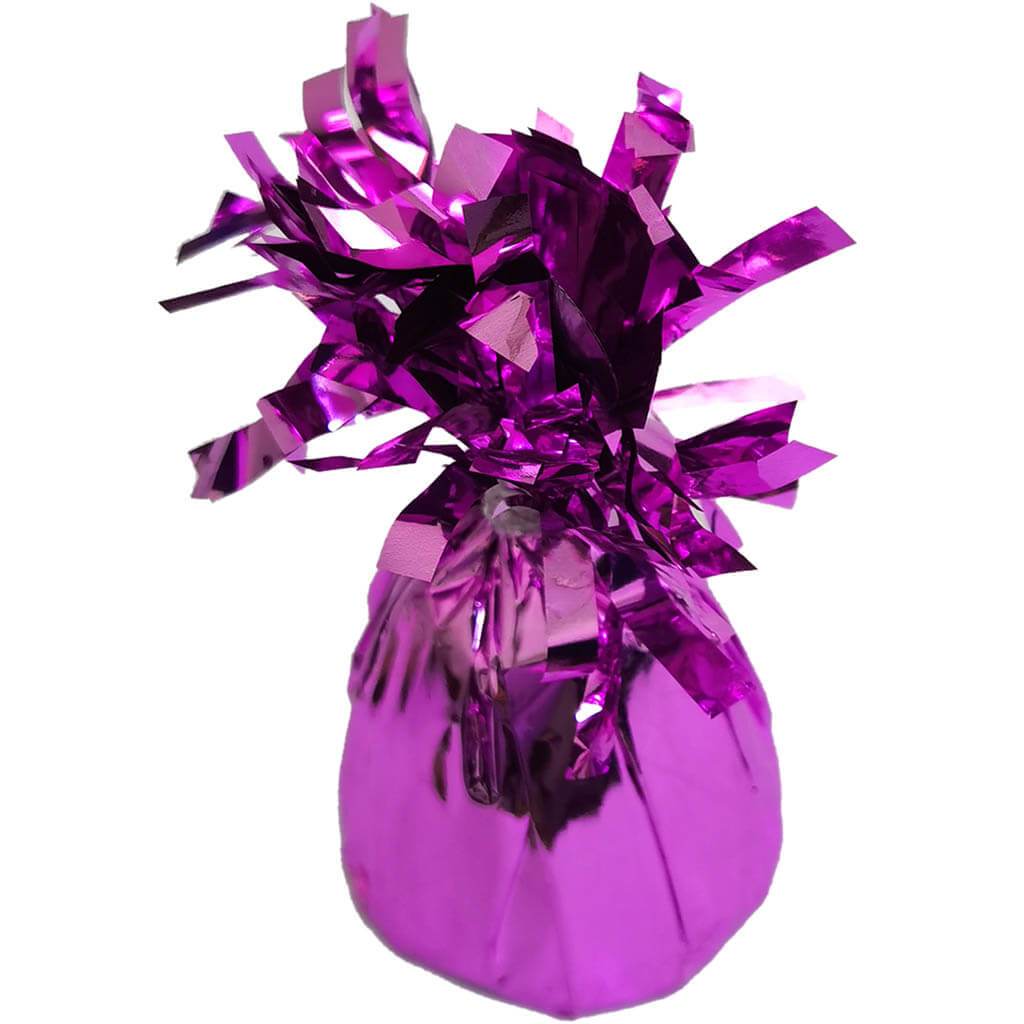 Balloon Weight Small Purple Holographic