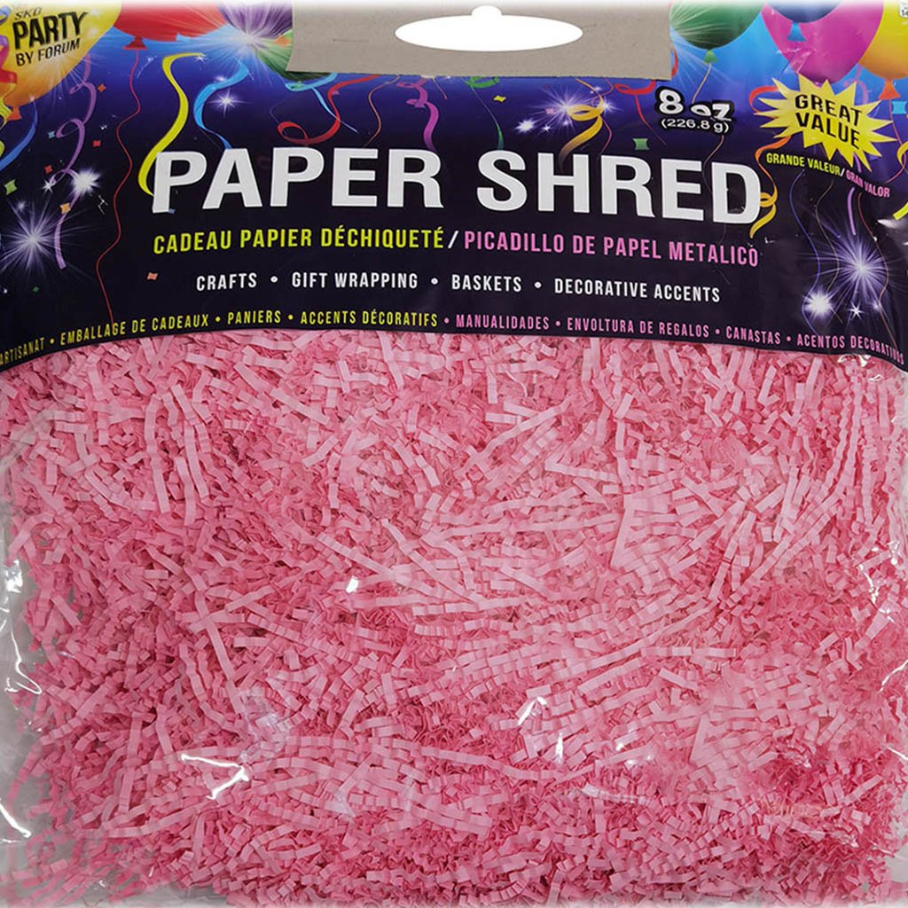 Paper Shred Light Pink, 8oz