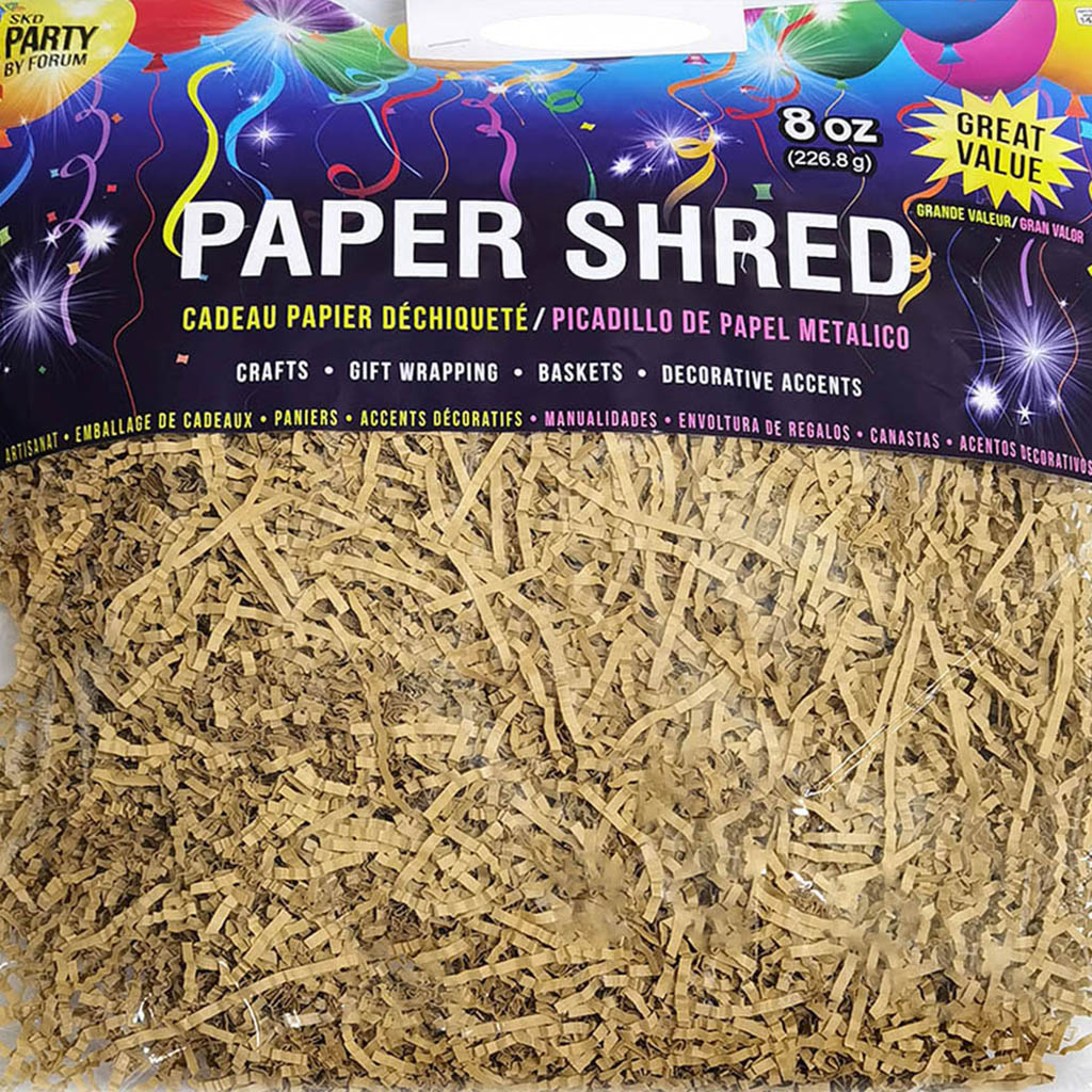 Paper Shred Gold, 8oz