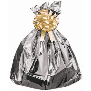 Big Gift Bag With Bow Gold