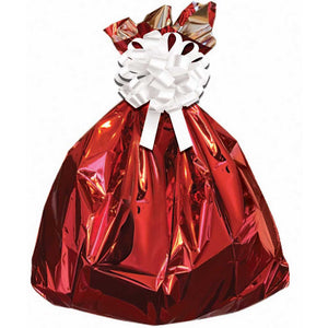 Big Gift Bag With Bow Red