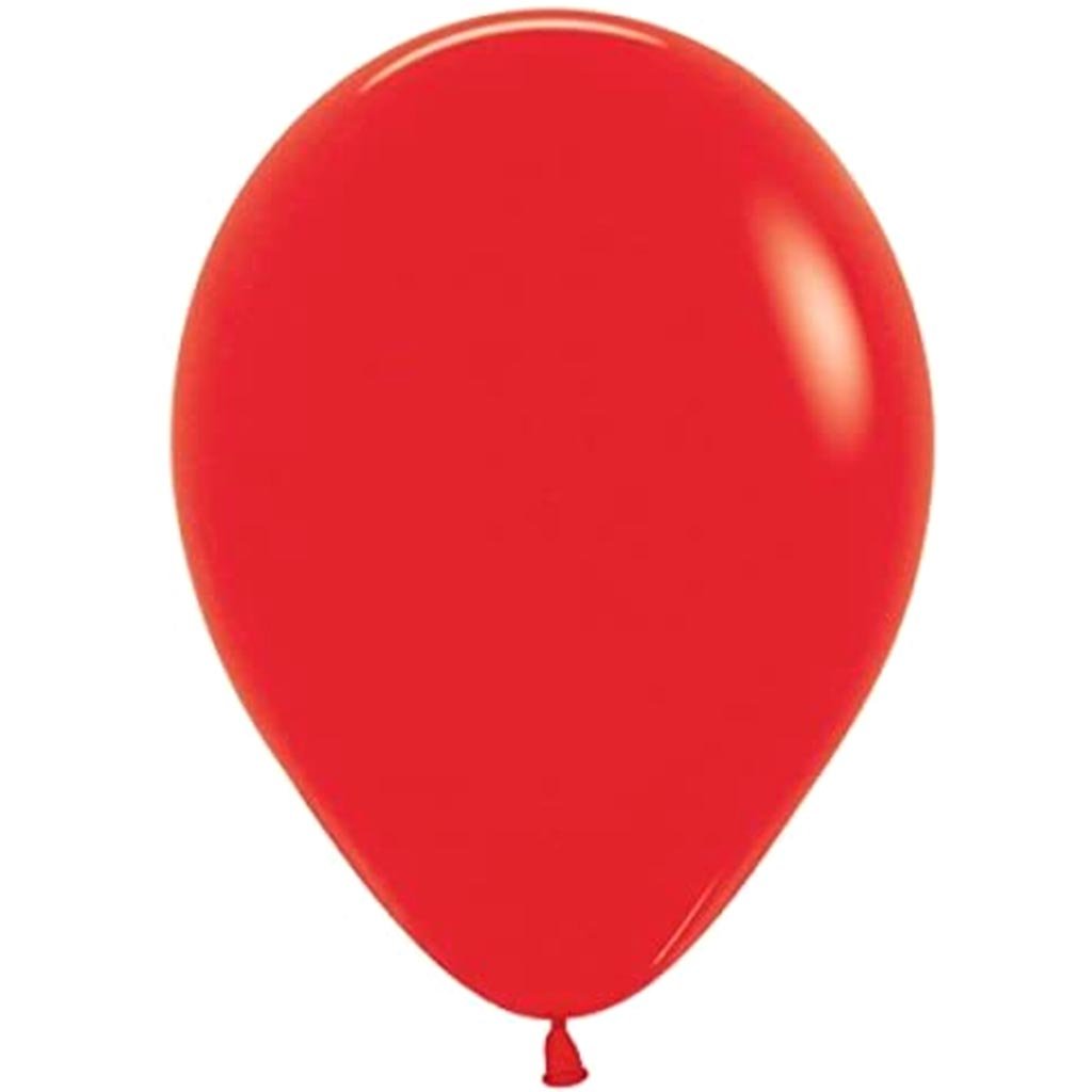 Standard Latex Balloon Fashion Red 12in