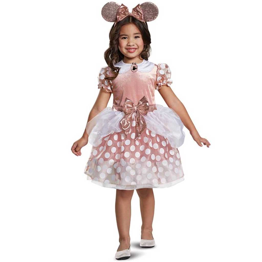 Minnie Mouse Rose Gold Classic Costume