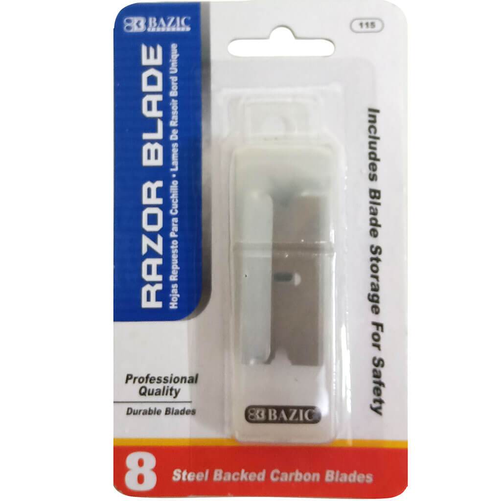 Razor Replacement Blade with Tube 8/Tube