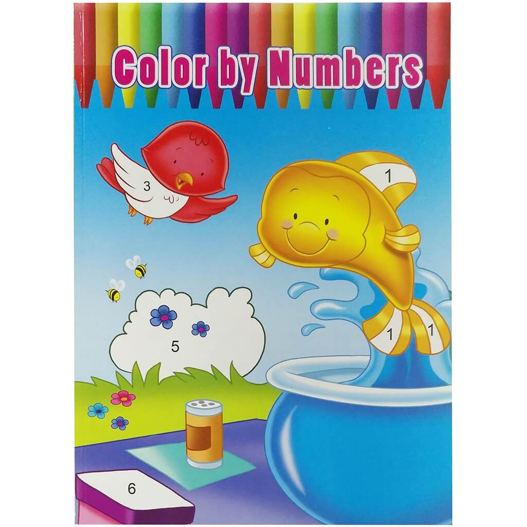 Coloring &amp; Activity Books Bird And Fish