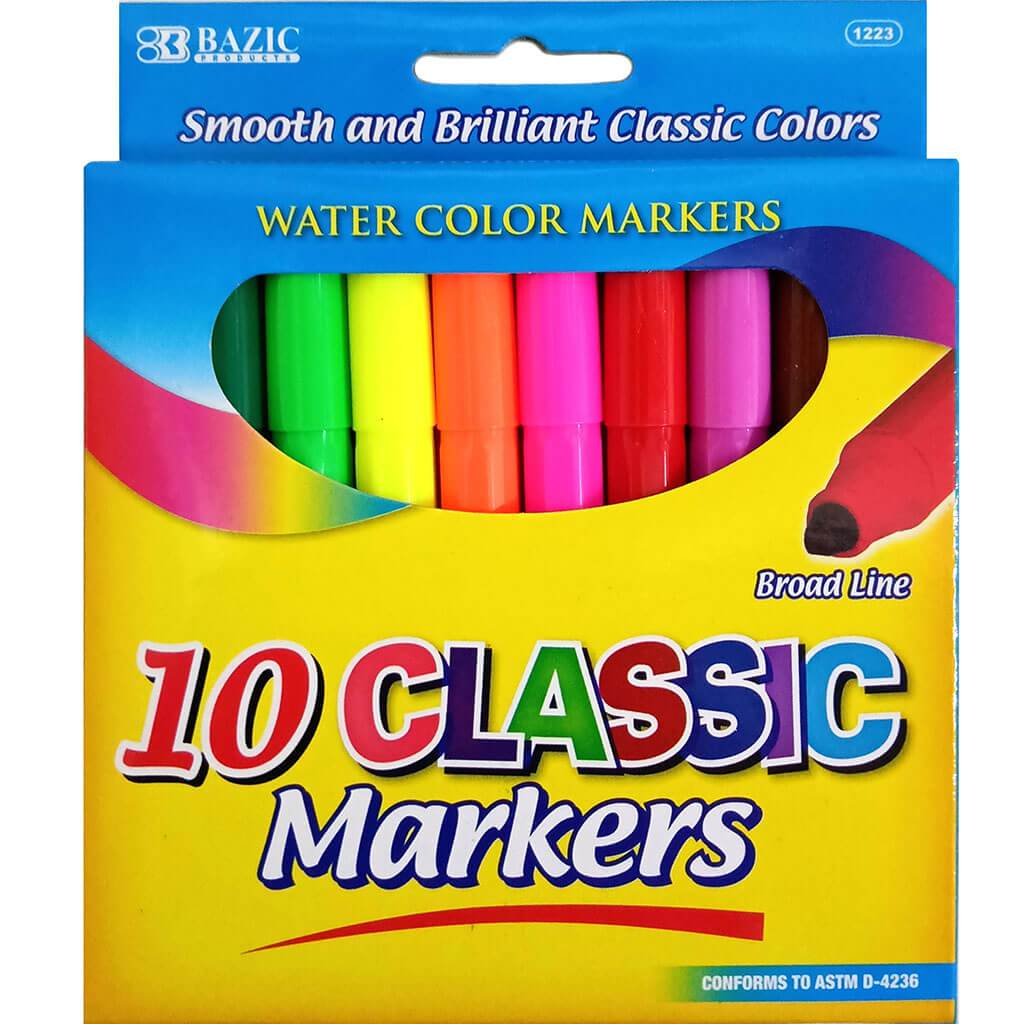 MANXINBB Markers for kids ages 4-8,2-4,Washable Markers Set,36 Colors,markets  for coloring kids: Buy Online at Best Price in UAE 