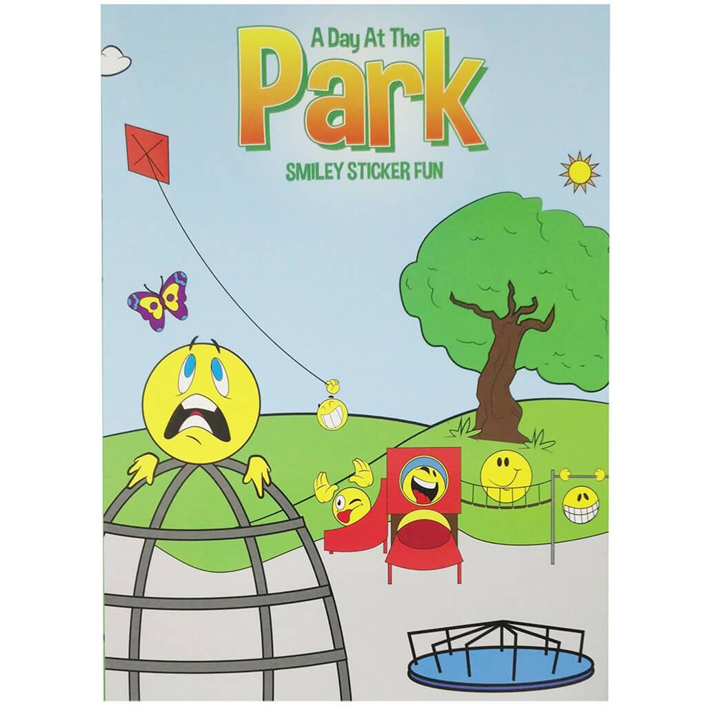 Bazic Smiley Fun Sticker Books A Day At The Park