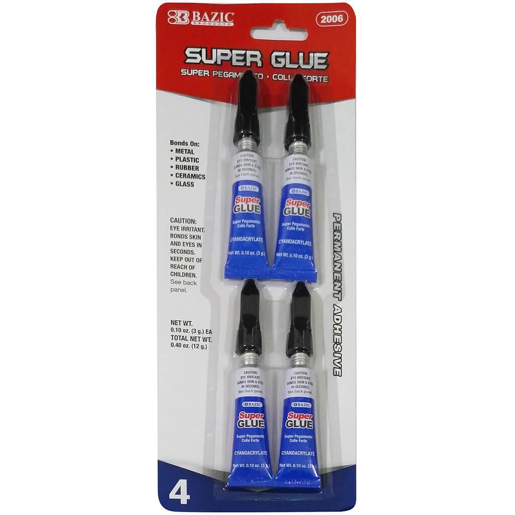 Super Glue 4/Pack 3g
