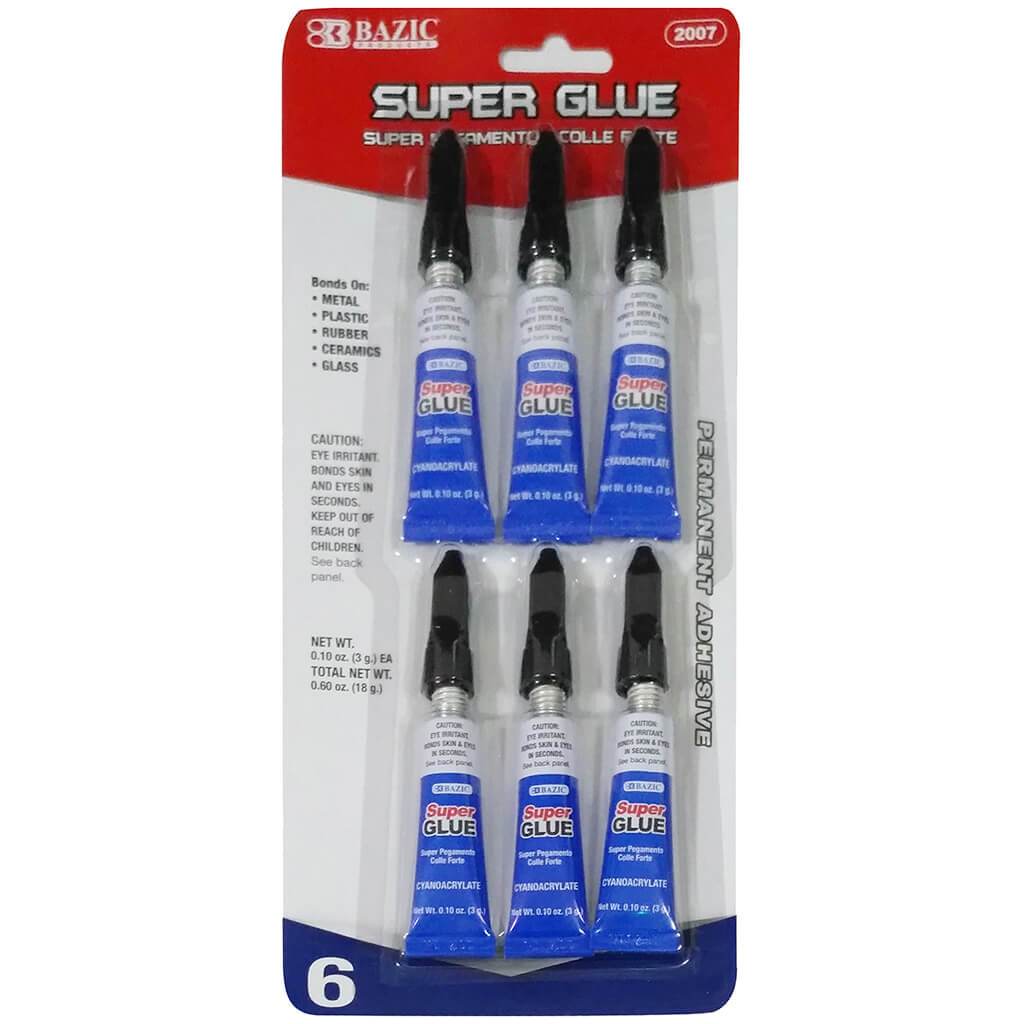 Super Glue 6/Pack 3g