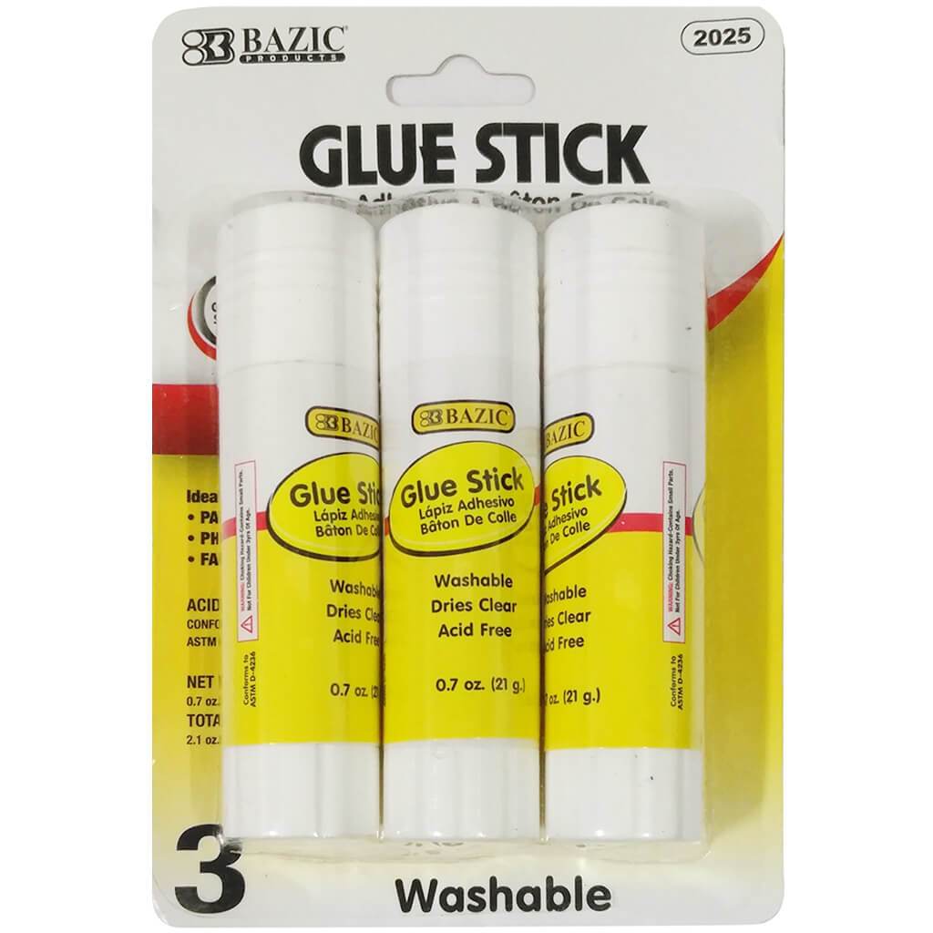 Large Glue Stick 3/Pack 21g