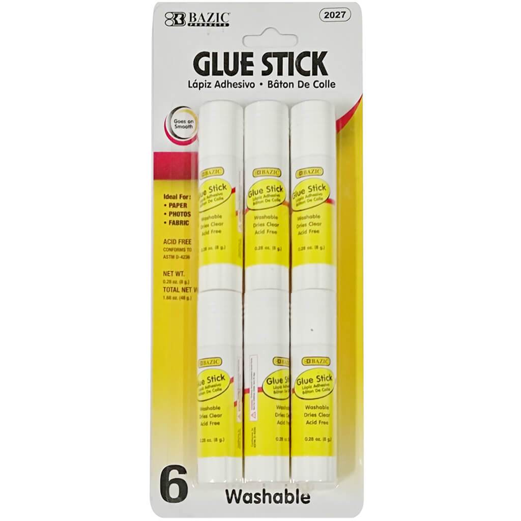Small Glue Stick 6/Pack 8g