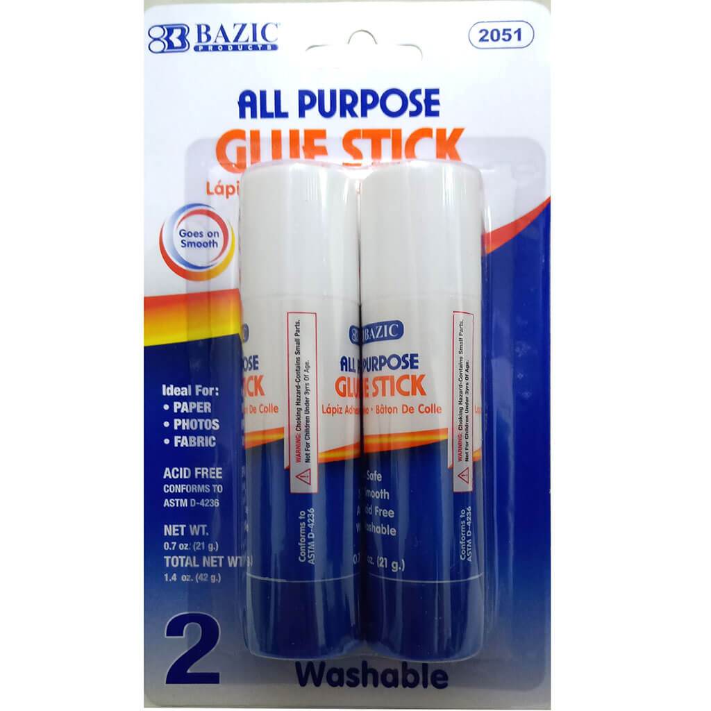 Premium Large Glue Stick 2/Pac 21g