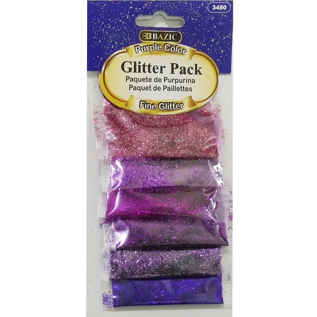 Glitter Pack Purple Color6/Pac 2g