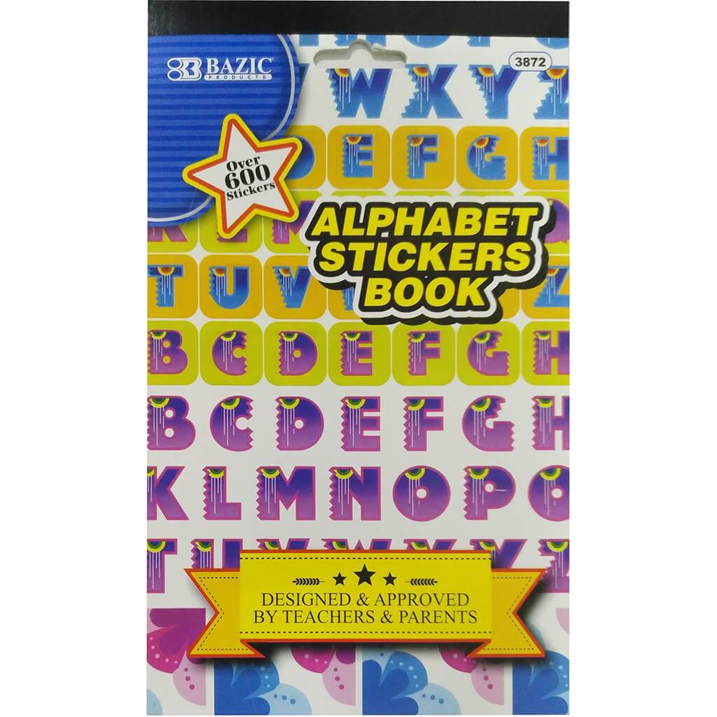 Alphabet Sticker Book