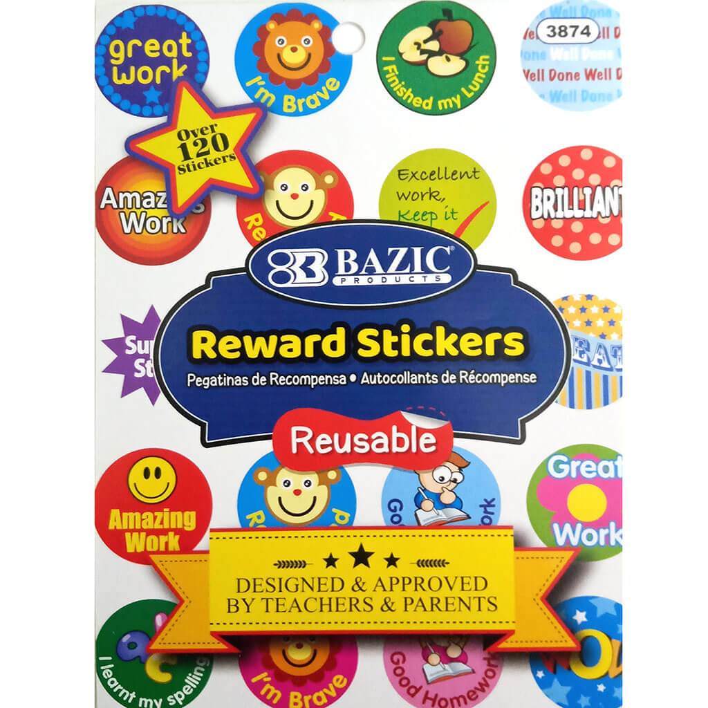 Reward Plastic Sticker Book