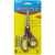 Bazic School Scissors 5in Pointed Tip Soft Grip