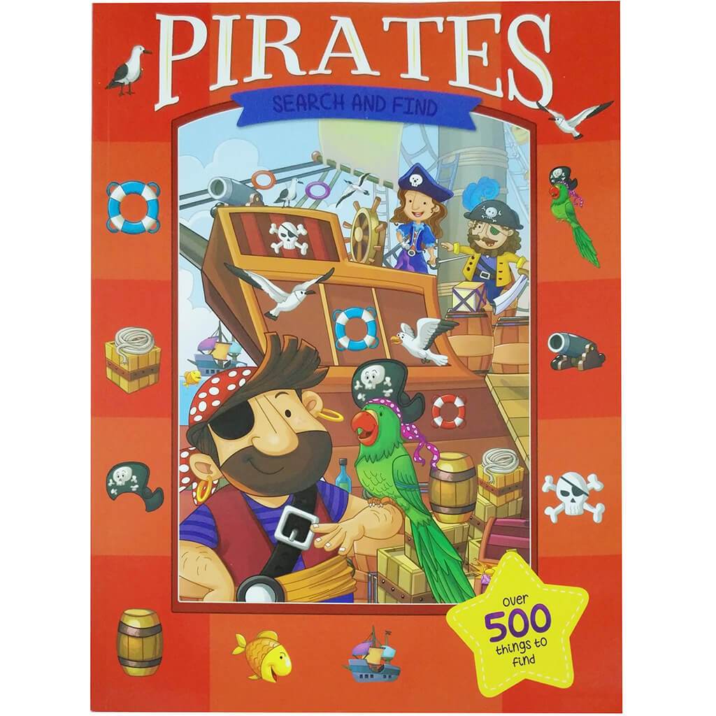 Bazic Search and Find Books Pirates