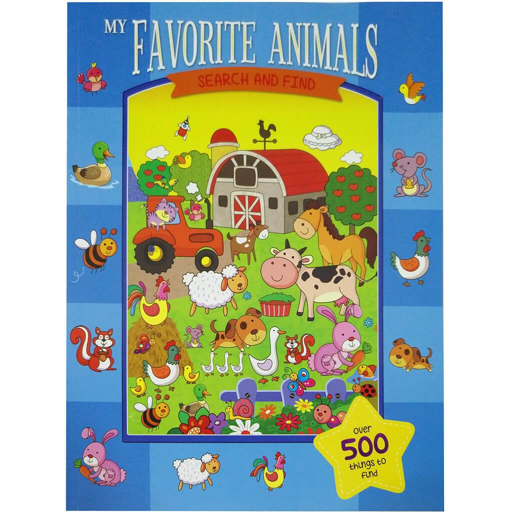 Bazic Search and Find Books Animals