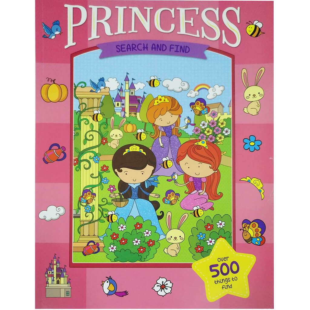 Bazic Search and Find Books Princess