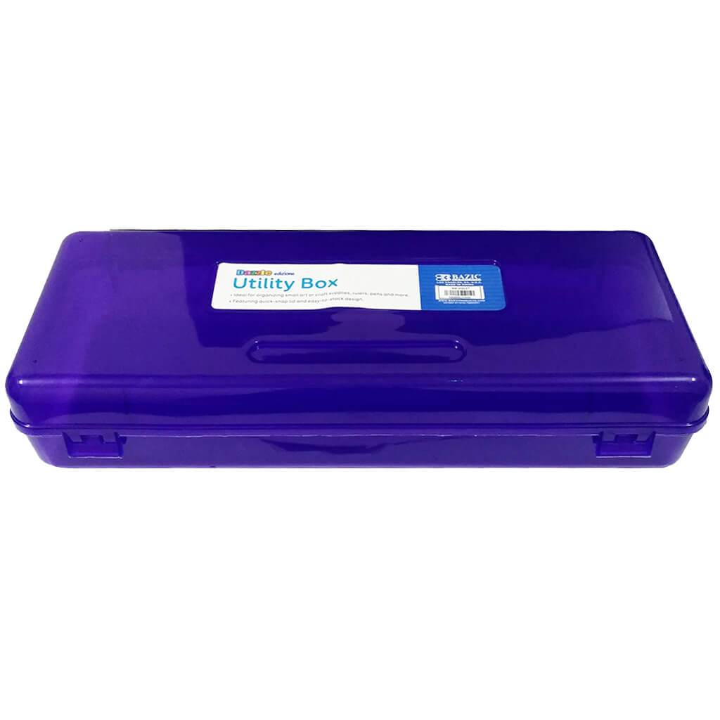 Ruler Length Utility Box Bright Multipurpose Violet