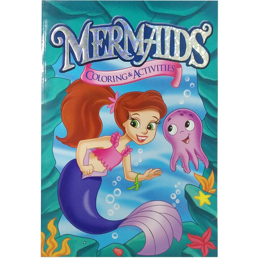 Coloring &amp; Activity Book Octopus Mermaid 2
