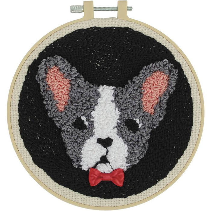 Needle Creations Needle Punch Stitch Kit 6in Bulldog