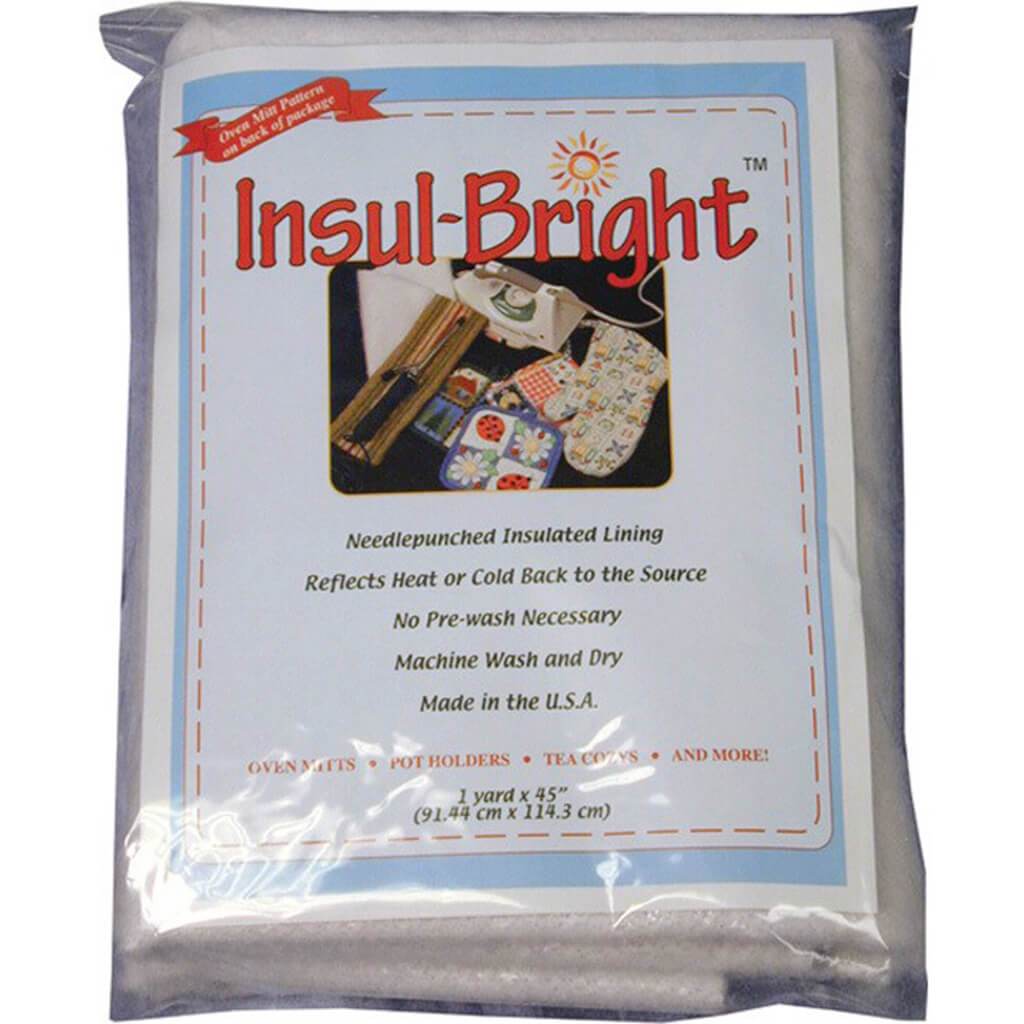 Insul-Bright Insulated Lining White 36in x 45in