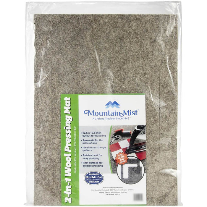 2-In-1 Wool Pressing Mat 18in x 24in x .5in