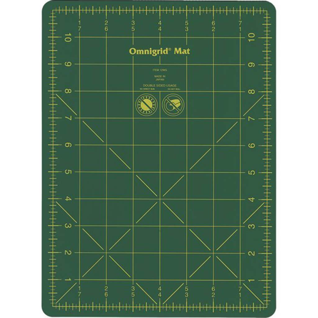 Omnigrid Cutting Mat with Grid 8.75in x 11.75