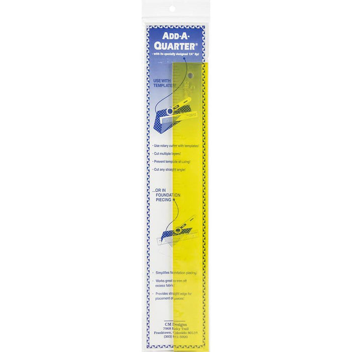 CM Designs Add-A-Quarter Ruler