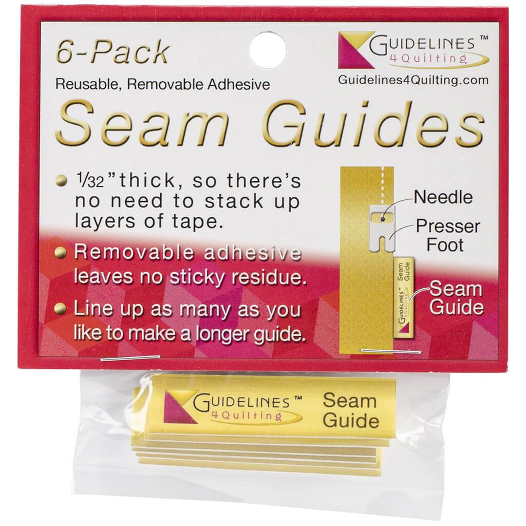 Seam Guides 6/Pkg 1/2in x 2in x 1/32in