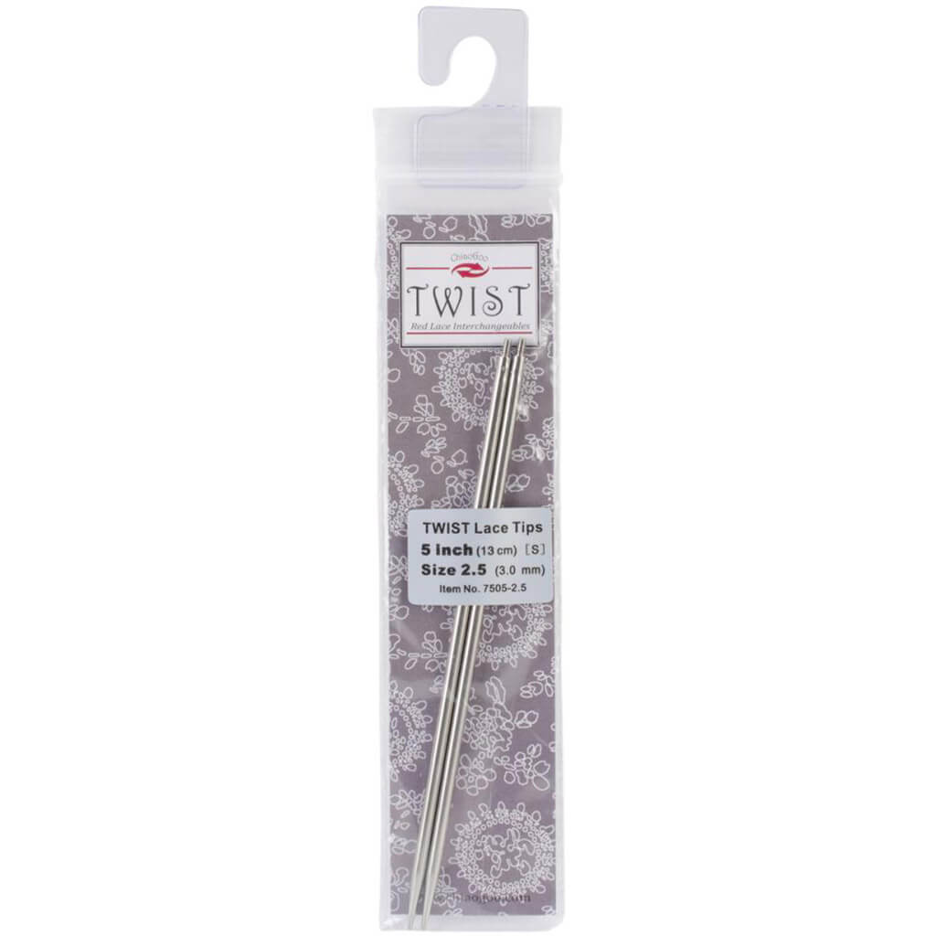 Twist Red Lace Interchangeable Needle Tips 5in