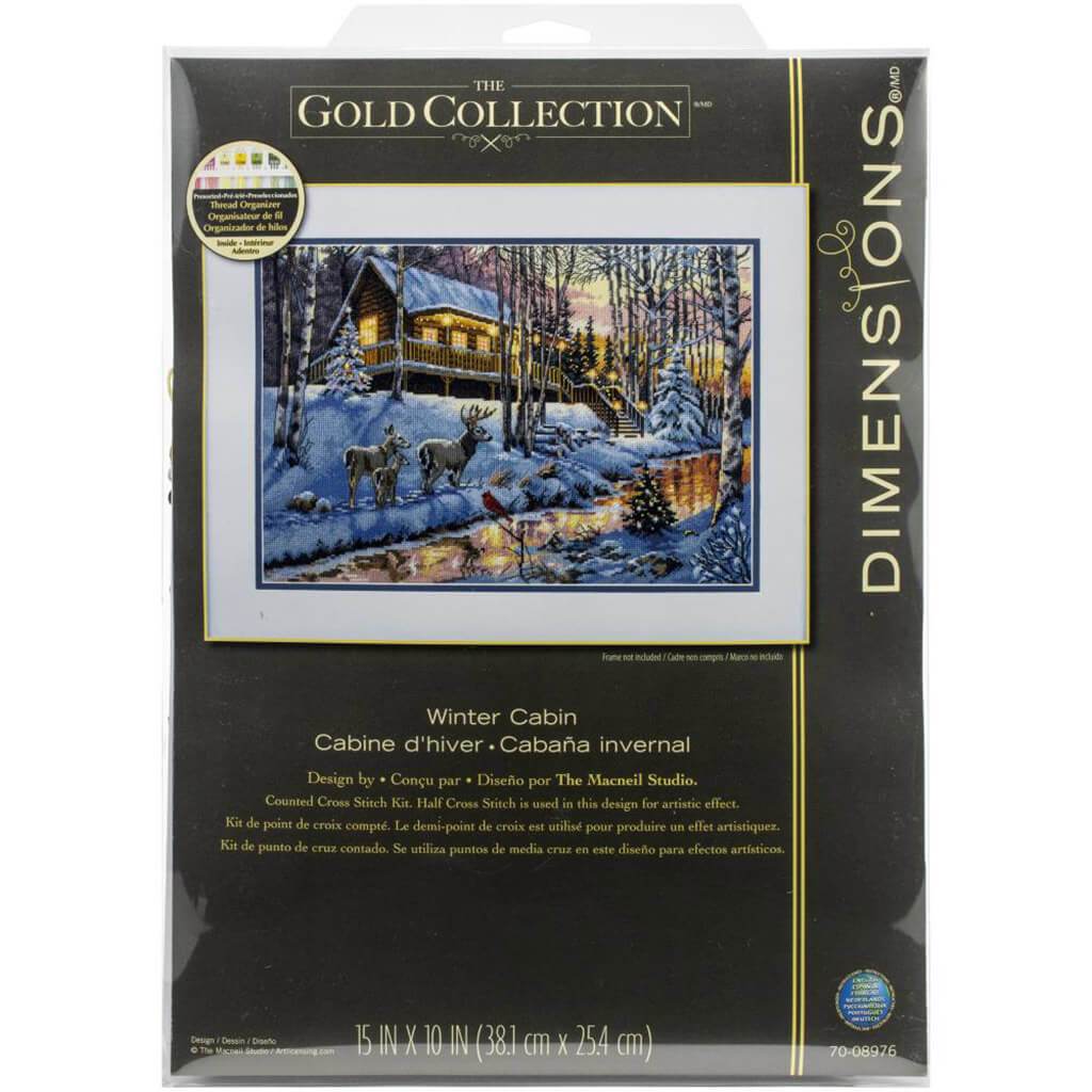 Gold Collection Counted Cross Stitch Kit 15in x 10in