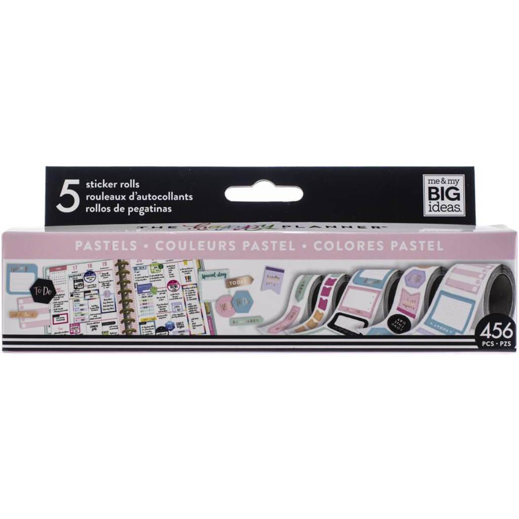 Happy Planner Sticker Roll Pastels