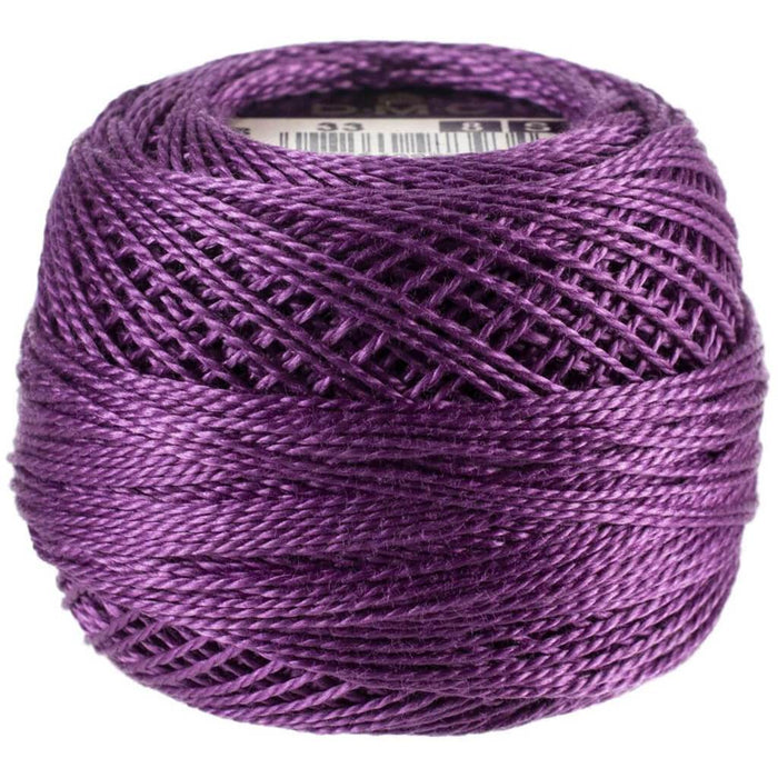 Pearl Cotton Ball Size 8 87yd Fuchsia
